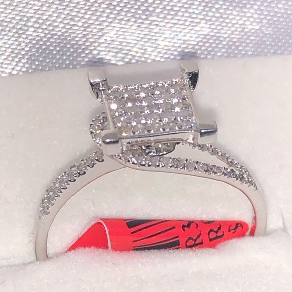 Real Diamond Made In Turkey exclusive design not CZ all natural genuine diamond - Picture 5 of 9